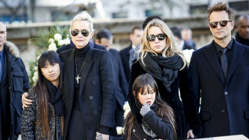 Famille parents freres et soeurs et domicile de David Hallyday